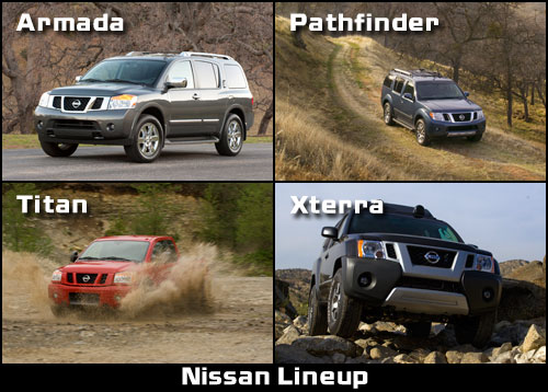2011 Nissan Trucks Lineup